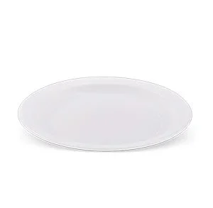 Prato Plast Bco Ps 18CM C/ 10UN Pr18brfd